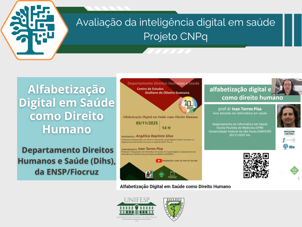 Alfabetização Digital em Saúde: de habilidade a direito humano fundamental