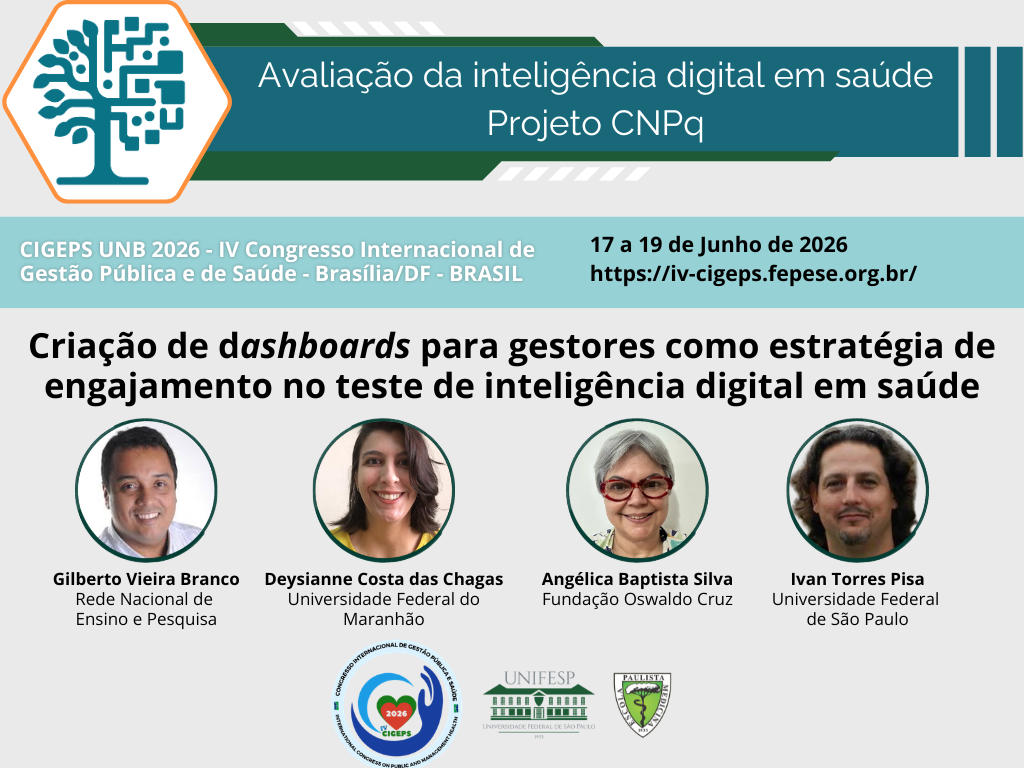 Pesquisa do Projeto IDs será apresentada no CIGEPS 2026 em Brasília