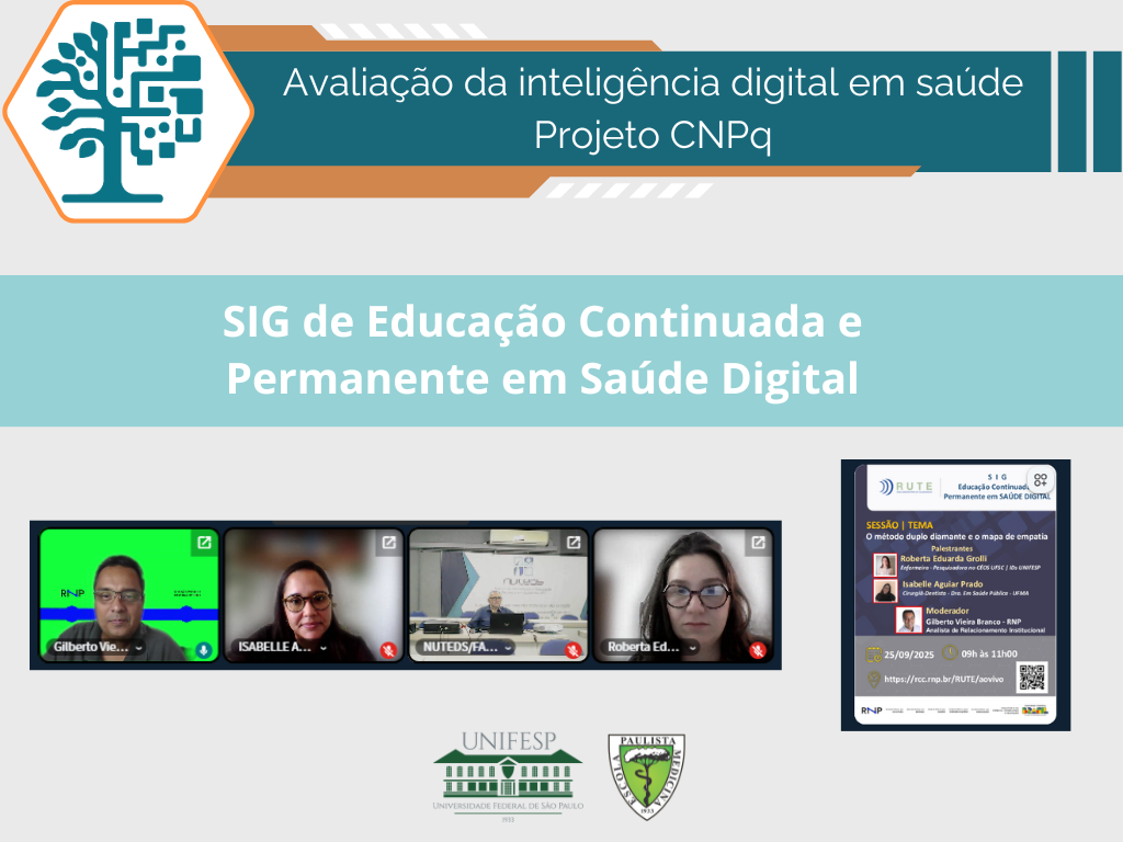 Pesquisadoras apresentam Teste IDs em evento sobre saúde digital