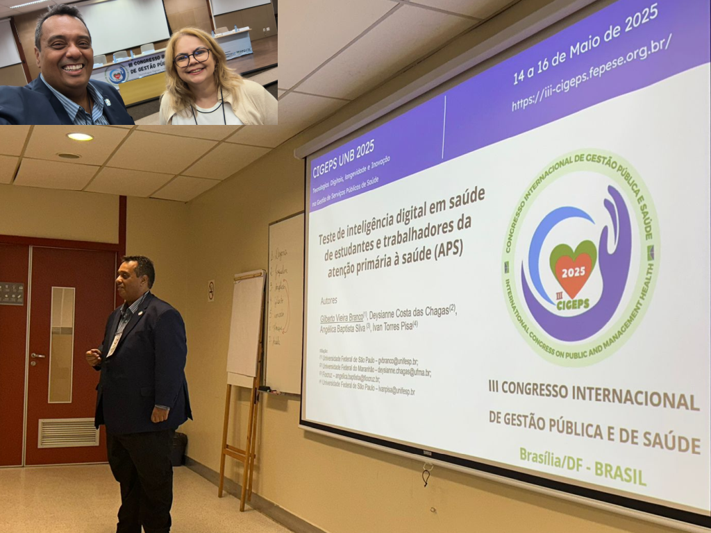 Projeto IDs apresentado no III CIGEPS em Brasília